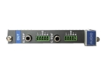 Kramer AAD-OUT2-F16 - Expansion module &#x2B; audio x 2