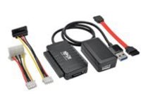 Tripp Lite USB 3.0 SuperSpeed to SATA/IDE Adapter 2.5/3.5/5.25" Hard Drives - storage controller - SATA 6Gb/s - USB 3.0