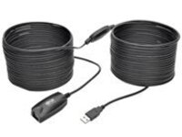 Tripp Lite 15M USB 2.0 Hi-Speed Active Extension Repeater Cable USB-A M/F 49 ft.