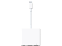 Apple - Adapter - 24 pin USB-C male to USB, HDMI, USB-C (power only) female