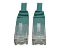 Tripp Lite 5ft Cat6 Gigabit Molded Patch Cable RJ45 M/M 550MHz 24 AWG Green 5'