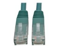 Tripp Lite 5ft Cat6 Gigabit Molded Patch Cable RJ45 M/M 550MHz 24 AWG Green 5&#x27;