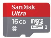 SanDisk Ultra - Flash memory card (microSDHC to SD adapter included)