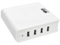 Tripp Lite 4-Port USB Charging Station Hub 5V 6A/30W Tablet Smartphone ipad