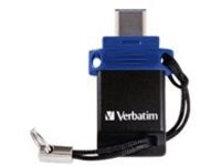 Verbatim Store &#x27;n&#x27; Go Dual USB Flash Drive for USB-C Devices