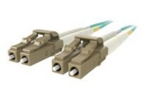 Belkin 30M Fiber Optic Cable; 10GB Aqua Multimode LC/LC Duplex, 50/125 OM3