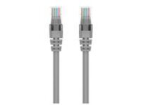 Belkin 25ft CAT5e Ethernet Patch Cable Snagless, RJ45, M/M, Gray