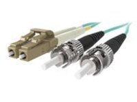 Belkin 3M Fiber Optic Cable; 10GB Aqua Multimode LC/ST Duplex, 50/125 OM3