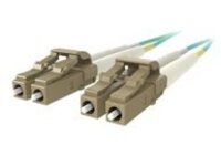 Belkin 2M Fiber Optic Cable; 10GB Aqua Multimode LC/LC Duplex, 50/125 OM3