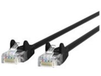 Belkin 14ft CAT6 Ethernet Patch Cable Snagless, RJ45, M/M, Black