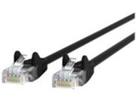 Belkin 10ft CAT5e Ethernet Patch Cable Snagless, RJ45, M/M, Black