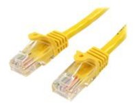 StarTech.com 5m Yellow Cat5e / Cat 5 Snagless Ethernet Patch Cable 5 m