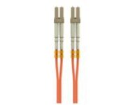 Belkin 2M Fiber Optic Cable; Orange Multimode LC/LC Duplex, 50/125 OM2