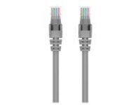 Belkin 50ft CAT5e Ethernet Patch Cable Snagless, RJ45, M/M, Gray