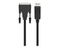 Belkin 3ft DisplayPort to DVI-D Cable, M/M, 1080p
