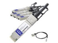 AddOn 3m IBM Compatible QSFP+ Breakout DAC