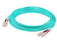 AddOn 8m SC OM3 Aqua Patch Cable