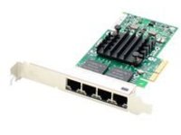 AddOn Intel I350T4 Comparable Quad RJ-45 Port PCIe NIC - network adapter - PCIe x4 - 1000Base-T x 4