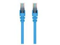 Belkin 10ft CAT6 Ethernet Patch Cable Snagless, RJ45, M/M, Blue