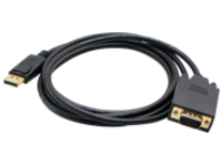 AddOn 5 Pack 6ft DisplayPort to VGA Adapter Cable