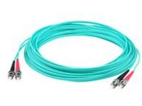 AddOn 10m ST OM4 Aqua Patch Cable