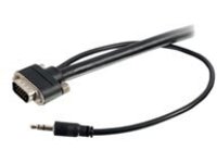 C2G 10ft Select VGA + 3.5mm Stereo Audio A/V Cable M/M
