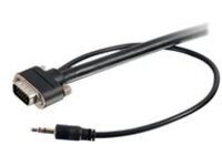 C2G 6ft Select VGA + 3.5mm Stereo Audio A/V Cable M/M