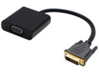 AddOn 8in DVI-D to VGA Adapter Cable