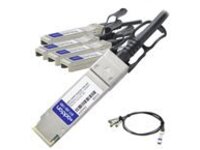 AddOn 3m Juniper Compatible QSFP+ Breakout DAC