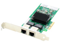 AddOn Intel E1G42ET Comparable Dual RJ-45 Port PCIe NIC