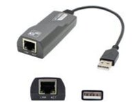 AddOn 5-pack 8in USB 2.0 (A) to RJ-45 Adapter