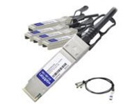 AddOn 3m Intel Compatible QSFP&#x2B; Breakout DAC