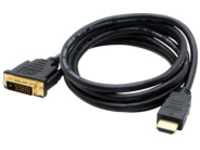 AddOn 5 Pack 6ft HDMI to DVI-D Adapter Cable