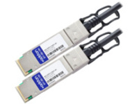 AddOn 3m Brocade Compatible QSFP+ DAC