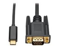 Tripp Lite USB C to VGA Adapter Cable Converter 1080p M/M USB Type C to VGA, USB-C, USB Type-C 6ft 6&#x27;