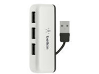 Belkin Travel - Hub - 4 x USB 2.0