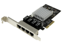 StarTech.com 4 Port PCIe Network Card