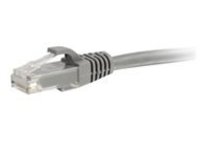 C2G 6in Cat5e Snagless Unshielded (UTP) Network Patch Ethernet Cable-Gray - patch cable - 15.2 cm - gray