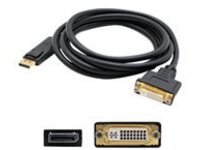 AddOn 8in DisplayPort to DVI-I Adapter Cable