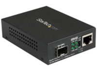 StarTech.com Multimode / Single Mode Fiber Media Converter - Open SFP Slot - 10/100/1000Mbps RJ45 Port - LFP Supported …