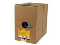 StarTech.com 500 ft Roll of Blue Plenum CMP Cat5e Solid UTP Bulk Cable