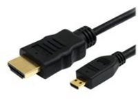 StarTech.com 1m High Speed HDMI Cable with Ethernet HDMI to HDMI Micro - HDMI cable with Ethernet - 1 m