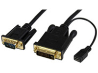 StarTech.com 3 ft DVI to VGA Active Converter Cable