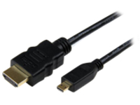 StarTech.com 2m High Speed HDMI Cable with Ethernet HDMI to HDMI Micro