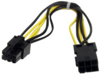 StarTech.com 8in 6 pin PCI Express Power Extension Cable