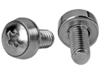 StarTech.com 50 Pkg M6 Mounting Screws for Server Rack Cabinet (CABSCREWSM6)