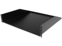StarTech.com 2U Heavy Duty Server Rack Mount Shelf - 125lbs - 18in Deep Steel Universal Cantilever Tray for 19" AV/ Net…