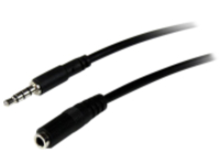 StarTech.com 2m 3.5mm 4 Position TRRS Headset Extension Cable
