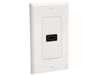 StarTech.com Single Outlet Female HDMI Wall Plate White