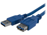 StarTech.com 1m Blue SuperSpeed USB 3.0 Extension Cable A to A